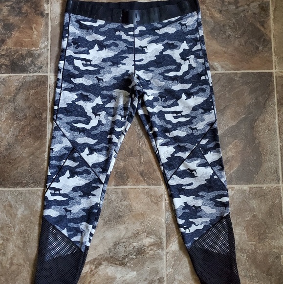 PINK Victoria's Secret Pants - NWOT VS Pink Gray Camo Legging